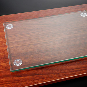 Alfombrilla antideslizante de vidrio, almohadilla de silicona transparente para mesa de café, almohadilla de fieltro antideslizante para muebles con superficie de caoba - Product Image 1