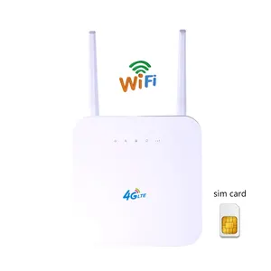 HUASIFEI 150Mbps RJ45ポートwifiルーター4g lte、Simカードスロットおよび外部アンテナ付き