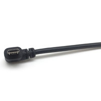 Câble de connexion de données USB Type Micro DB9 RS323 avec verrouillage à 90 degrés