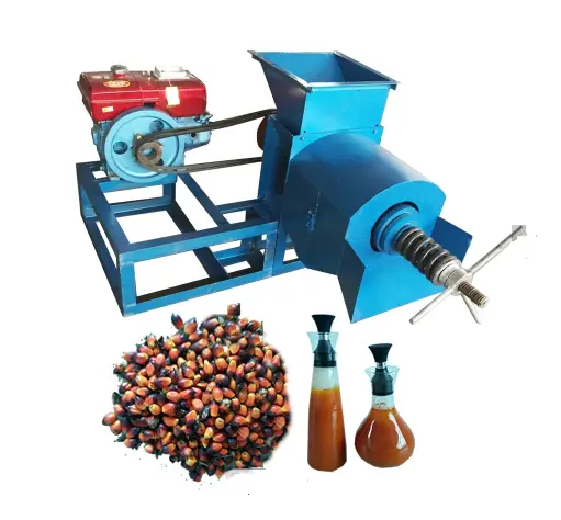 Palmiye yağı pres makinesi yenilebilir palmiye meyve yağı baskı tezgahı kırmızı yağ palmiye işleme makinesi