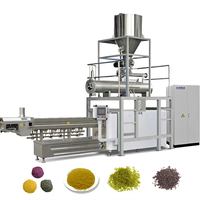 Machine de production de riz instantané entièrement automatique en acier inoxydable pour la nutrition Ligne de production d'extrudeuse de riz enrichie