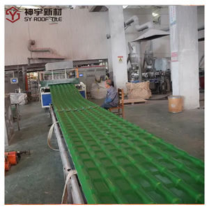 Azulejo de techo romano doble Colonial Hoja de techo de plástico de Pvc Resistencia al impacto anticorrosión Asa Upvc Azulejo de techo sintético Teja De Pvc - Product Image 4