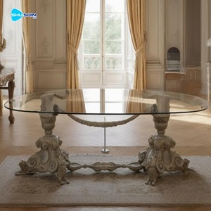 <span class=keywords><strong>Base</strong></span> per Tavolino da Caffè in Bronzo di Lusso Moderno con Tecnica di Fusione, Design Artistico Astratto e Fluido per Arredamento di Ville e Hotel - Product Image 4
