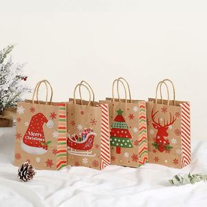 Sacs de shopping pliables personnalisés avec logo, sacs de Noël pour cadeaux, pack promotionnel - Product Image 3