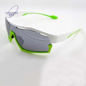 2024新しいデザインユニセックススポーツサングラス売れ筋UV400TR90フレームサイクリングサンシェードグラス屋外用ブルーブラックパープル - Product Image 6