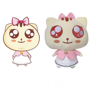 Jouets en peluche personnalisables, oreiller mignon en coton PP, poupée en peluche, coussin d'oreiller de chevet, emballage personnalisé, étiquette, étiquette suspendue - Product Image 4