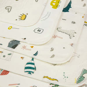 <span class=keywords><strong>Matelas</strong></span> <span class=keywords><strong>à</strong></span> <span class=keywords><strong>langer</strong></span> en coton <span class=keywords><strong>imperméable</strong></span> antidérapant <span class=keywords><strong>de</strong></span> grande taille pour bébé 70x90cm - Product Image 6