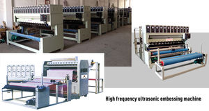 スポットテキスタイルキルトファブリッククロス超音波レースレザークロスエンボスラミネートエンボス加工機ファブリックラミネーター機器 - Product Image 4