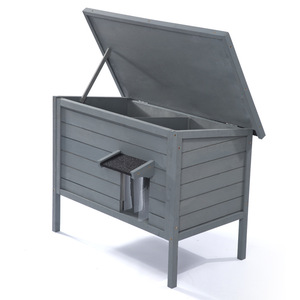 Casa para Gatos Aislada para Exteriores, Rectangular Grande, Impermeable, para las Cuatro Estaciones - Product Image 2