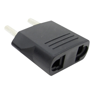 10A <strong>2</strong> <strong>Pin</strong> USA to Europe Travel <strong>Adapters</strong> Portable Power <strong>Plugs</strong> Mini Travel Converters - Product Image 1