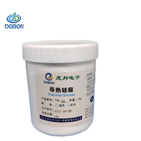 Pâte conductrice thermique remplie électronique et électrique 4.0W LED résistant aux hautes températures sans pâte de dissipation thermique de durcissement