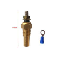 Sonde de température universelle pour liquide de refroidissement, transducteur à filetage NPT 1/8, en laiton et acier inoxydable, pour moteur diesel et générateur