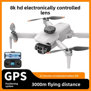 L106 8K Quadricoptère télécommandé avec flux optique, GPS, moteur brushless et ESC, pour photographie aérienne, portée 3KM, en plastique - Product Image 6