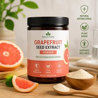 Poudre d'extrait naturel de pépins de pamplemousse 10:1 de qualité alimentaire en vrac, blanche, pour usage antimicrobien