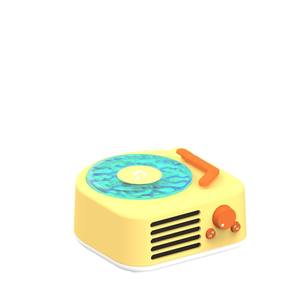 Altavoz de Tocadiscos Vintage con Efecto de Ondas de Agua para una Alta Calidad de <span class=keywords><strong>Sonido</strong></span> Portátil - Regalo de Cumpleaños para Niñas - Product Image 2