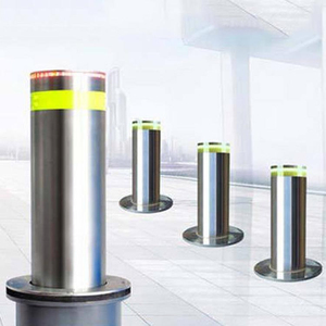 Automatic Traffic Rising Bollard 219mm Electro-Hydraulic <strong>Security</strong> <strong>Barrier</strong> Smart Parking Management Vehicle Access System - Product Image 1