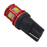 Auto-Zubehör T10 Autobeleuchtungslampe T10 Canbus LED CSP 6SMD 194 T10 Keilförmige Leuchten Fehlerfrei Auto-Innenraumbeleuchtung Leselampe