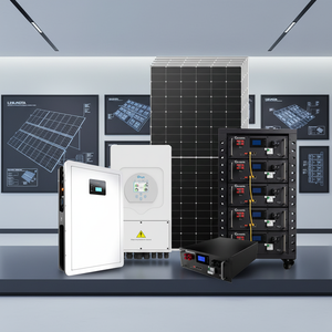 Système de stockage d'énergie solaire hybride hors réseau tout-en-un 5 kWh 5 kW 10 kW avec batterie au lithium pour usage résidentiel - Product Image 4