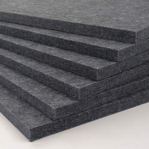 Panneaux acoustiques muraux en feutre insonorisant sur mesure pour hôtels modernes, avec isolation phonique pour studios de <span class=keywords><strong>musique</strong></span> - Product Image 1