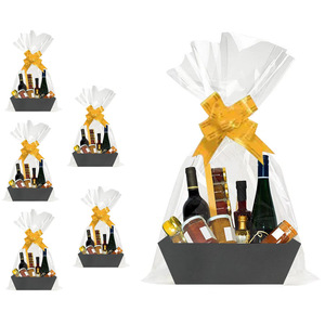 Giỏ quà tặng với xử lý Hộp Quà Tặng khay số lượng lớn rượu vang đỏ bên giỏ quà tặng hộp bán buôn - Product Image 3