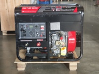 Generador diésel de soldadura silencioso RUITIANHENG 5/10/15/20/25/30/35/40/50/60kW/kVA con ATS de bastidor abierto