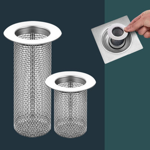 Stainless steel anti-odor floor <b>drain</b> mesh for kitchens, <b>bathrooms</b>, washing machines, and sewer drainage; anti-clogging floor - Product Image 1