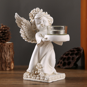 Products That Sell Best Polyresin <strong>Angel</strong> <strong>Candle</strong> <strong>Holder</strong> Christmas Table Decor <strong>Angel</strong> Home Decor Statue - Product Image 1