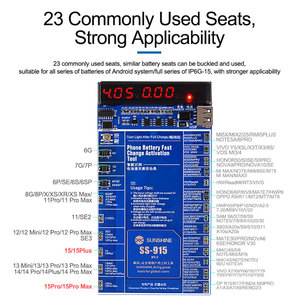 บอร์ดเปิดใช้งานการชาร์จแบตเตอรี่ <span class=keywords><strong>V9</strong></span> SS-915สำหรับ iPhone 6-15ซีรีส์การชาร์จแบตเตอรี่สำหรับ Samsung Huawei <span class=keywords><strong>OPPO</strong></span> VIVO Xiaomi - Product Image 4