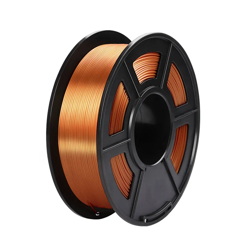 SUNLU Silk PLA Filament 1,75 MM para impresora 3D Filament 1KG Silk Texture PLA Filaments