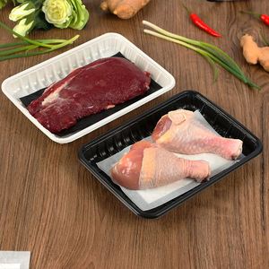 Food Grade Paper 4 Layers Meat Black Color Fruit Tray Fish and Poultry Seafood Pad & Fish Pad - Product Image 1