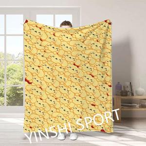 لا موك مخصصة أزياء لطيف الأميرة طفل الفتيات المطبوعة أفخم رمي بطانية غرفة نوم أريكة السفر صوف الفانيلا بطانية - Product Image 5