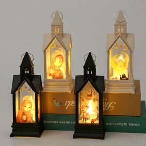 DAMAI Artículos para Fiestas Musulmanas Eid Mubarak, Lámpara LED Árabe con Forma de Estrella y Luna, Vela Electrónica, Faroles de Ramadán, Decoraciones de Ramadán 2025 - Product Image 3