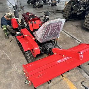 Tracteur chenillé chinois économique 25 CV avec semoir à maïs, planteur, motoculteur, récolteuse de pommes de terre pour vergers, serres <span class=keywords><strong>et</strong></span> fermes - Product Image 4