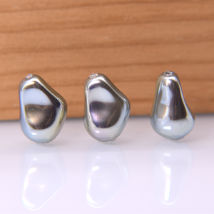 ลูกปัดมุกเทียมเกรดหนึ่งสไตล์บาร็อคขนาดใหญ่รูปทรงแปลกลูกปัดหลวมๆขายส่งการผลิต - Product Image 2