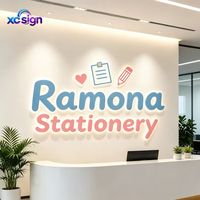 Enseigne lumineuse LED 3D personnalisée en acrylique, compatible HomeKit, avec transformateur et télécommande, pour bâtiments, bars, mariages, hôtels, centres commerciaux