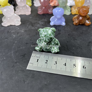 <span class=keywords><strong>3</strong></span> ס מ קריסטל מעורב אבן ריפוי טבעי אבן ורד קוורץ מובס אגל דוב עם מתנה - Product Image 5