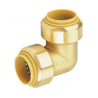 Raccord rapide droit en laiton KLOE 3/8" 1/2" 3/4" 1" à connexion rapide, homologué CUPC NSF, sans plomb, pour alimentation en eau
