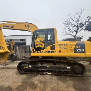 รถขุดโคมัตสึมือสอง รุ่น PC220 ขนาด 22 ตัน คุณภาพสูง เหมาะสำหรับโครงการก่อสร้างขนาดเล็กและขนาดกลาง และการใช้งานในครัวเรือน - Product Image 1