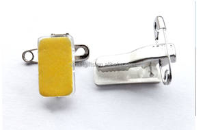 בטיחות פין פלסטיק תג אביזרי תג קליפ עם דבק שם בעל תג - Product Image 3