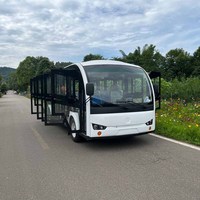 Bus touristique électrique de haute qualité à 23 places, fermé, pour la vente