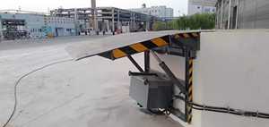 Pont d'embarquement fixe électrique cylindre hydraulique rampe de quai rampe de quai avec lèvre avec 2*2m, 2*2.5m, 2*3m taille de plate-forme - Product Image 3