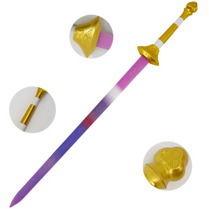 Juego de Espadas de Madera de Bambú Rumi del Grupo de Cazadores de Brujas de KPOP, Juguete para Niños de 14 Años en Adelante, Inspirado en la Película, Cosplay para Niños - Product Image 1