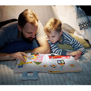 Puzzle di educazione precoce che non può fare a pezzi il <span class=keywords><strong>libro</strong></span> di stoffa di illuminazione per bambini 3 + auto portatile 3D <span class=keywords><strong>libro</strong></span> giocattolo - Product Image 4
