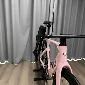 Vélo de route aérodynamique en fibre de carbone KOZO, vente en gros directe d'usine, 700C <span class=keywords><strong>Shimano</strong></span> <span class=keywords><strong>105</strong></span> 24 vitesses, frein à disque hydraulique, vélo de course léger, OEM - Product Image 6