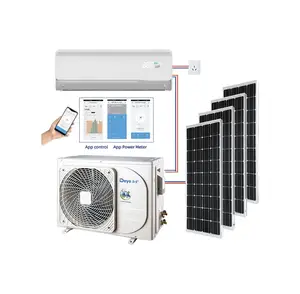 Solar Hybrid Air Conditioner Split PV Direct Dc Inverter Airconditioner 2 Ton 3Hp 24000Btu