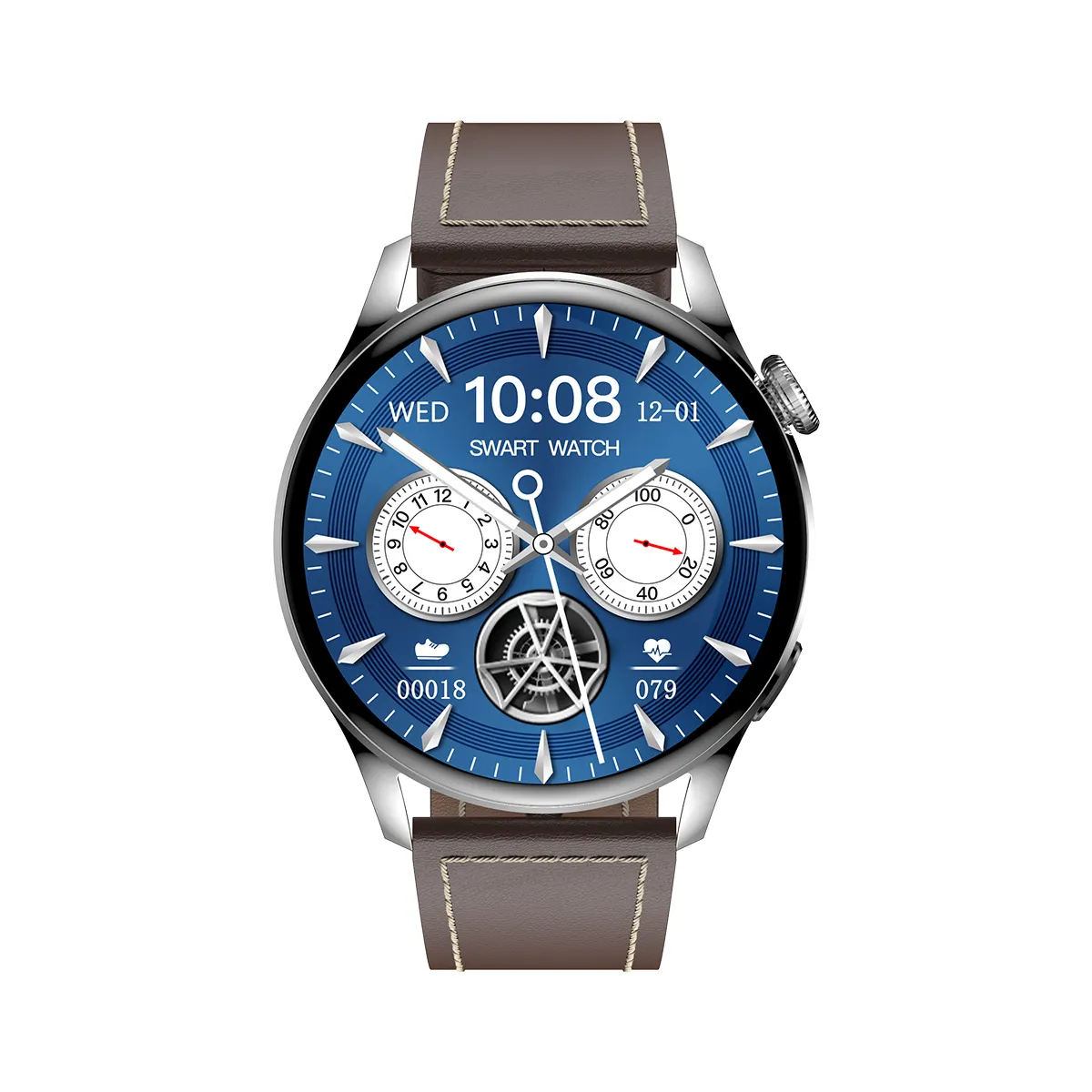 For HuaWei Smart Watch IP68 Waterproof Explosion Proof Glass Screen Watch For Men Android Smart Watch