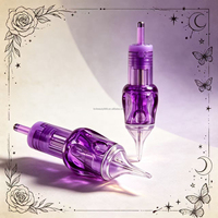 Aiguilles de cartouche compatibles pour stylo à tatouer de marque privée, fournitures de tatouage de qualité supérieure, aiguille de cartouche pour maquillage permanent