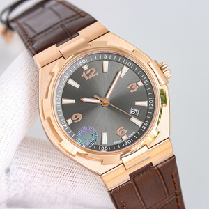 Montres de luxe haut de gamme pour hommes, étanches, avec phase de lune, calendrier perpétuel, cadran à aiguilles, en acier inoxydable - Product Image 5