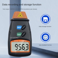 Tachometer Digital Laser Non-kontak Ruixiangtong DT-2234C+ Grosir, Plastik ABS, Layar LCD Besar, Speedometer Motor, Garansi 1 Tahun