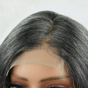 Cheveux humains bruts 4x4 dentelle Gary couleur Bob perruque cheveux humains vierges 4x4 dentelle courte 44 couleurs Bob perruques prêtes à expédier - Product Image 4